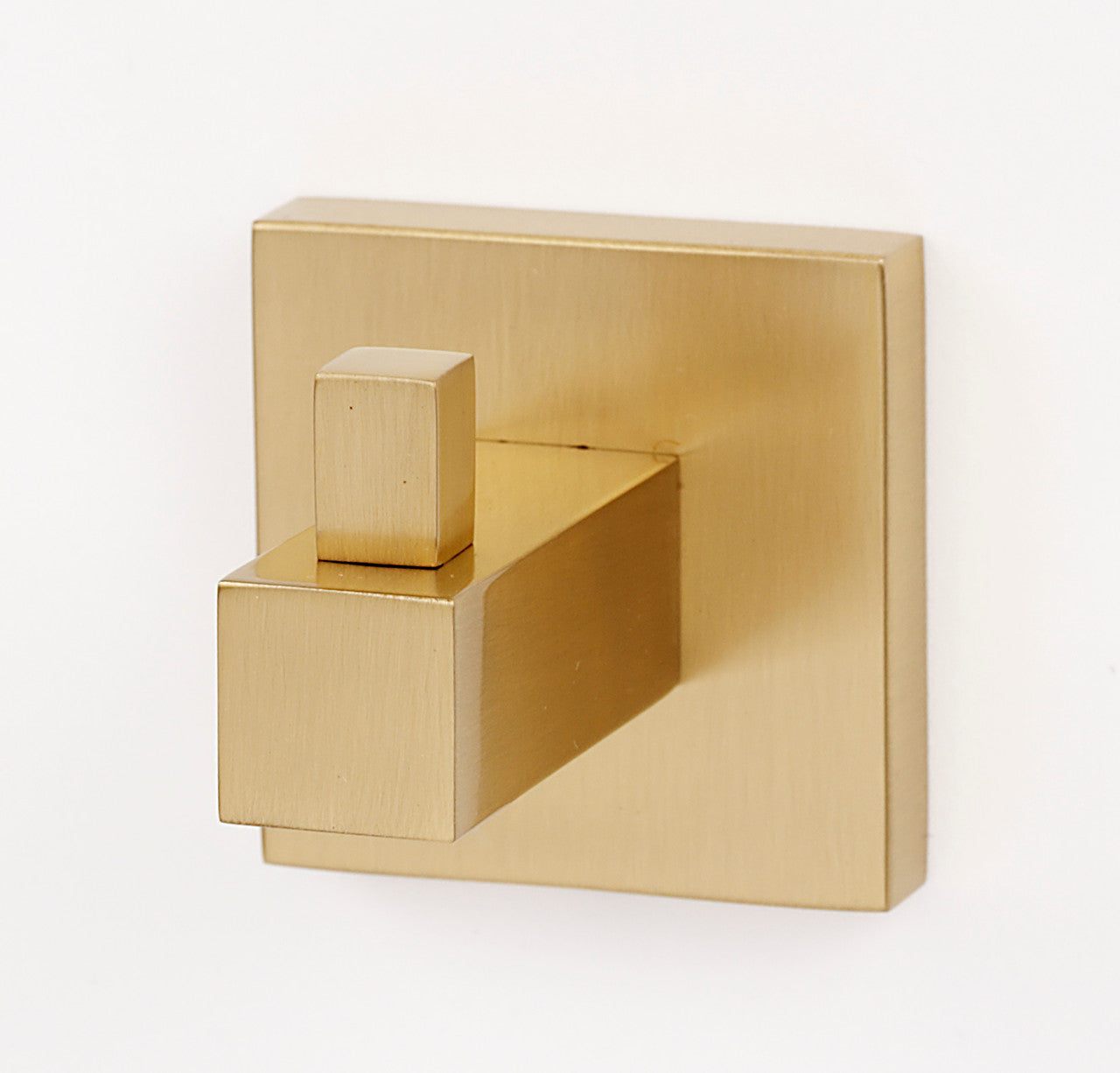 Alno A8480-SB: Contemporary II Robe Hook - Satin Brass