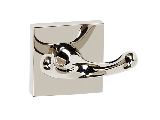 Alno A8484-PN: Contemporary II Double Robe Hook - Polished Nickel