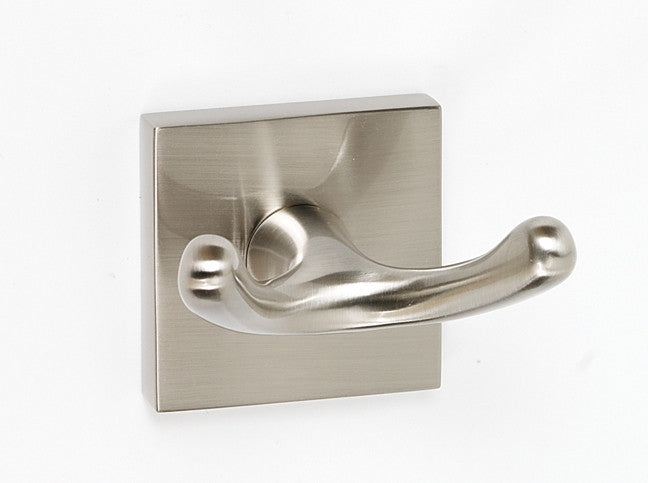 Alno A8484-SN: Contemporary II Double Robe Hook - Satin Nickel