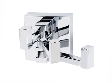 Alno A8485-PB/NL: Contemporary II Swivel Robe Hook - Unlacquered Brass