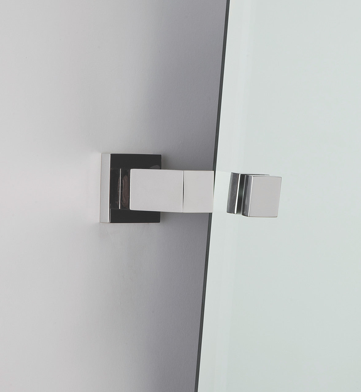 Alno A8491-PC: Contemporary II Adjustable Mirror Mounting Brackets (pair) - Polished Chrome