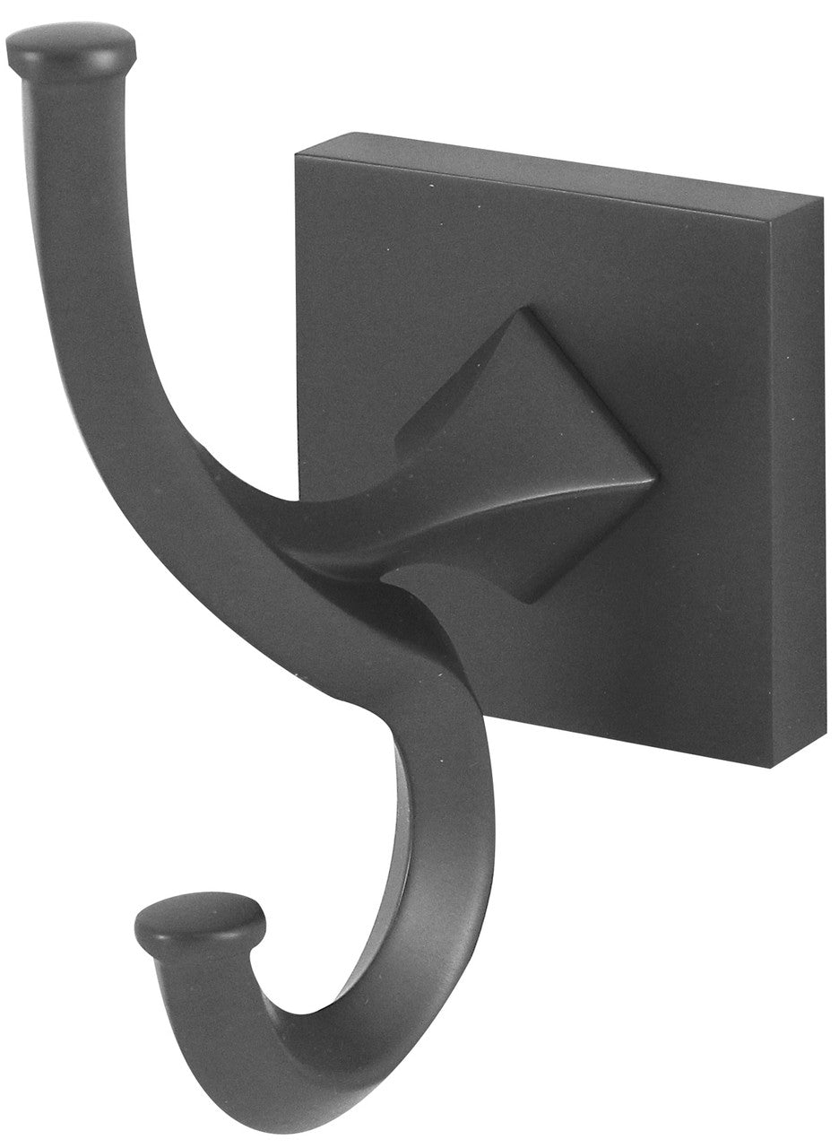 Alno A8499-BRZ: Contemporary II Double Robe Hook - Bronze