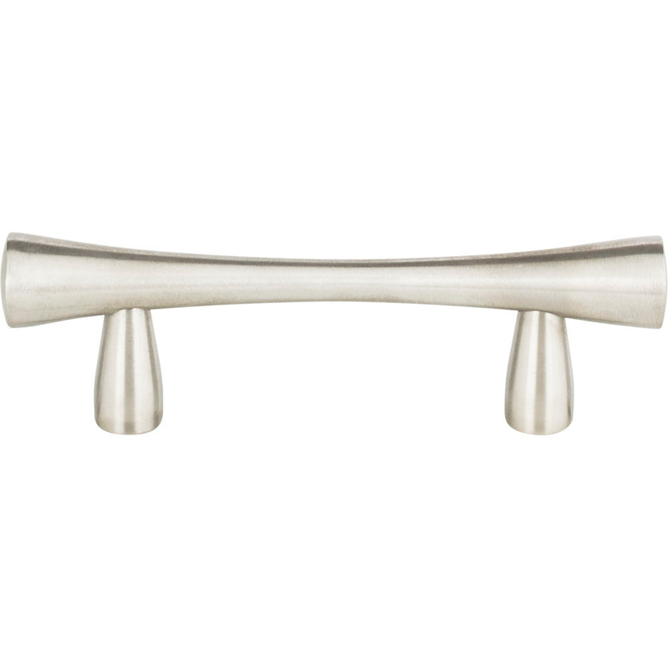Atlas A850-SS: 2-1/2" cc Fluted Cabinet Pull - Stainless Steel