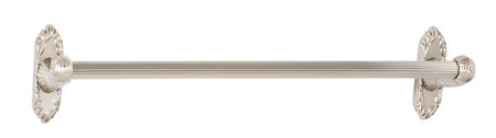 Alno A8520-18-SN: 18" cc Ribbon & Reed Towel Bar - Satin Nickel