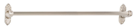 Alno A8520-24-SN: 24" cc Ribbon & Reed Towel Bar - Satin Nickel