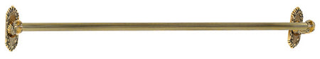 Alno A8520-30-PA: 30" cc Ribbon & Reed Towel Bar - Polished Antique