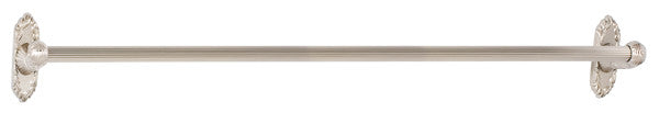 Alno A8520-30-SN: 30" cc Ribbon & Reed Towel Bar - Satin Nickel