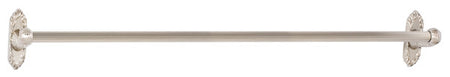 Alno A8520-30-SN: 30" cc Ribbon & Reed Towel Bar - Satin Nickel