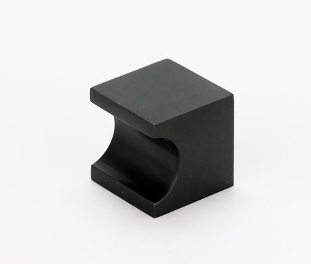 Alno A853-34-BRZ: 3/4" Contemporary II Square Cabinet Knob - Bronze