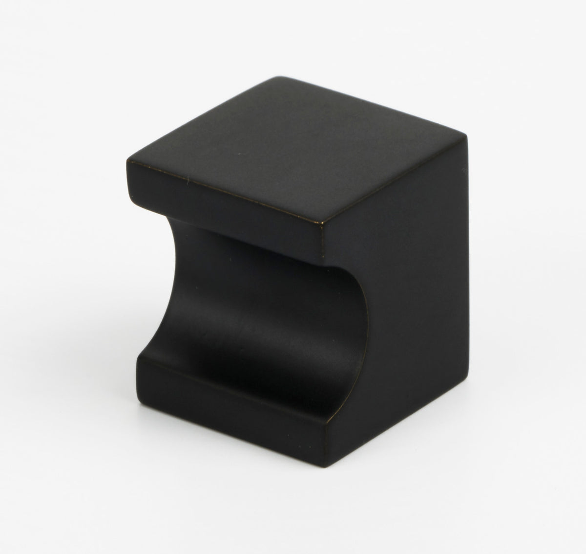 Alno A853-34-MB: 3/4" Contemporary II Cabinet Knob - Matte Black