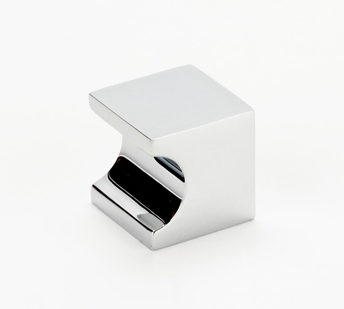 Alno A853-34-PC: 3/4" Contemporary II Square Cabinet Knob - Polished Chrome