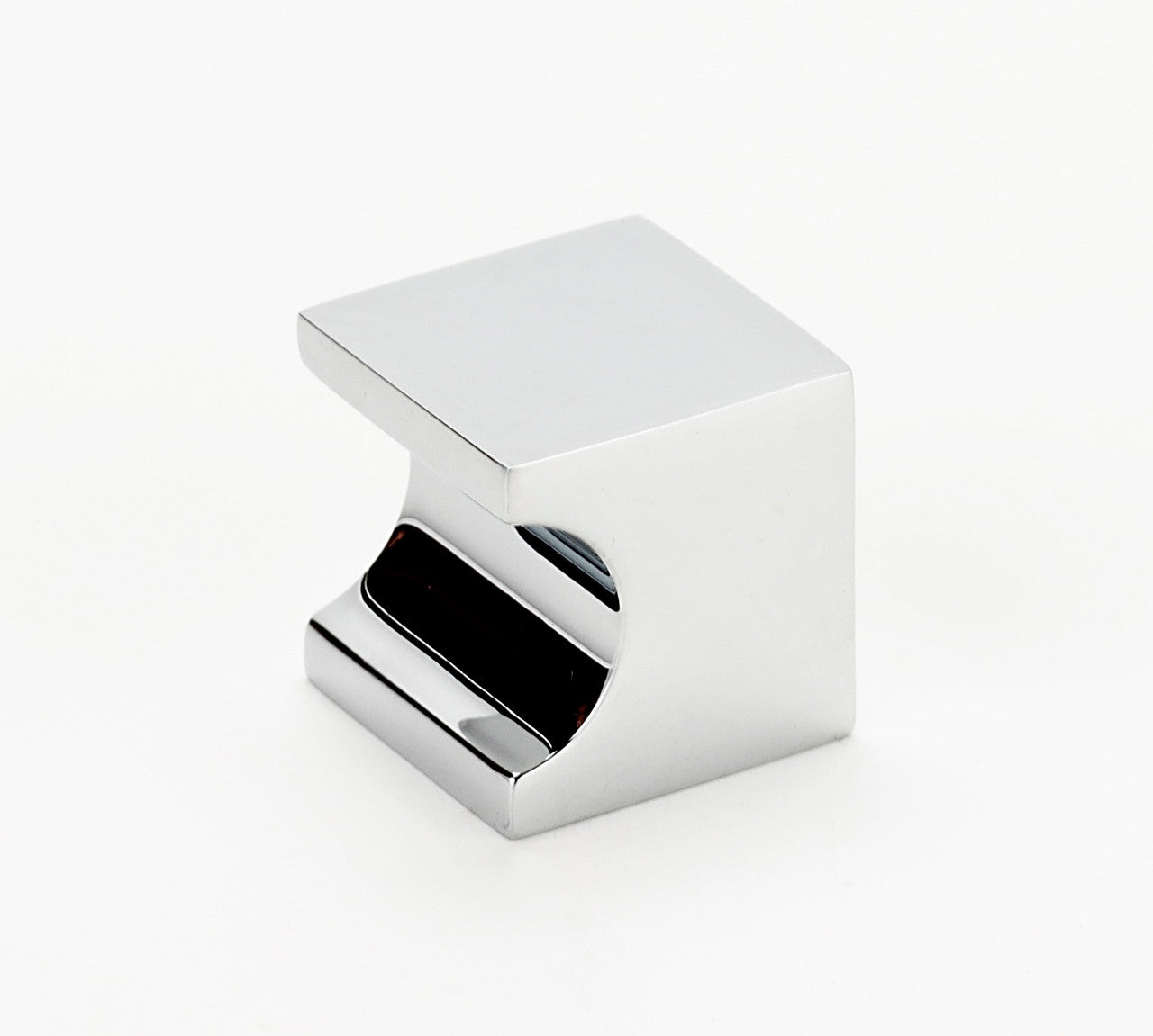 Alno A853-34-PC: 3/4" Contemporary II Square Cabinet Knob - Polished Chrome