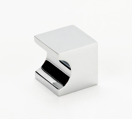 Alno A853-34-PB/NL: 3/4" Contemporary II Cabinet Knob - Unlacquered Brass