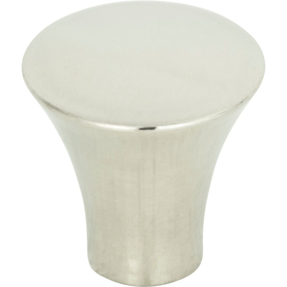 Atlas A855-PS: 7/8" Fluted Cabinet Knob - Polished Stainless Steel