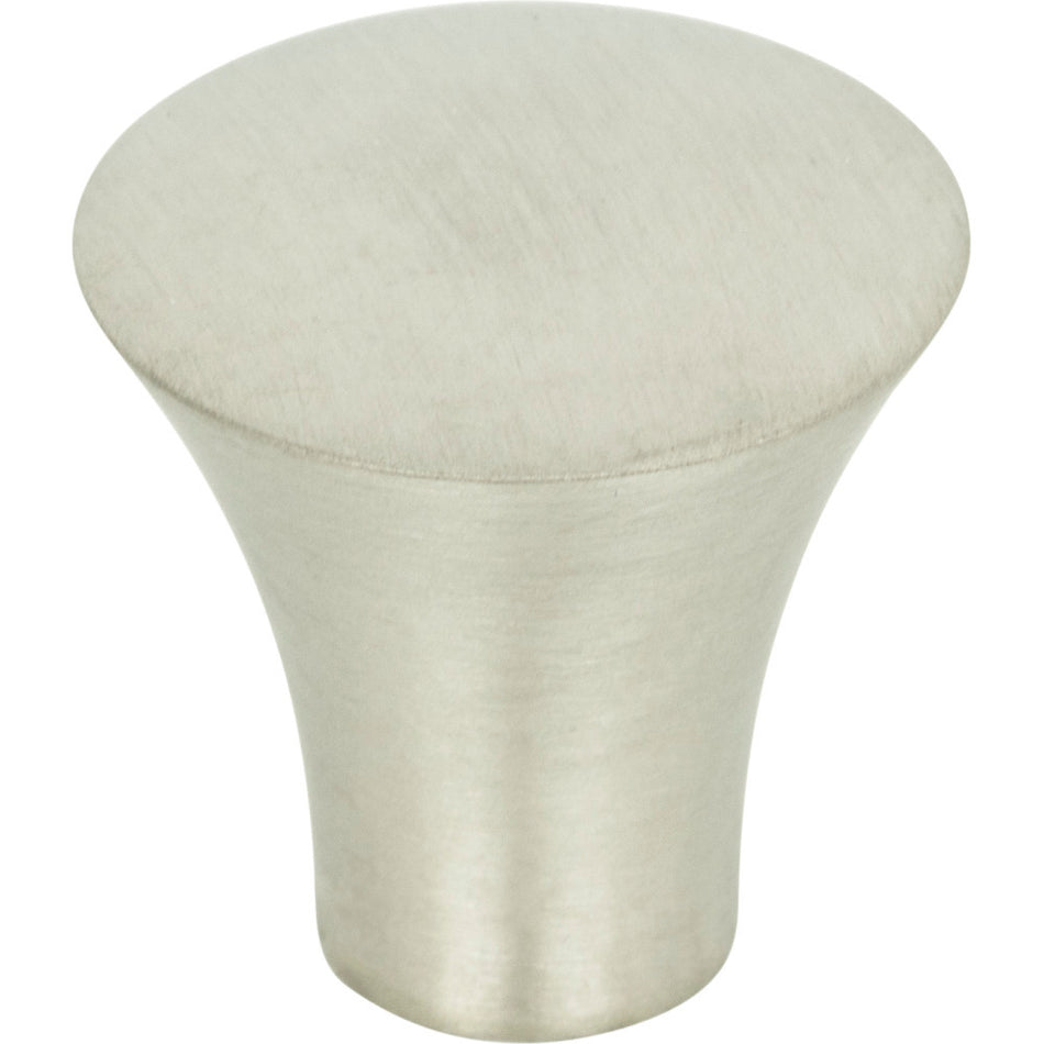 Atlas A855-SS: 7/8" Fluted Cabinet Knob - Stainless Steel