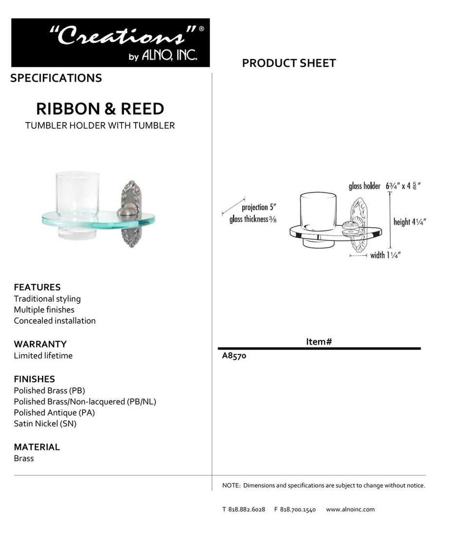 Specificaton Sheet