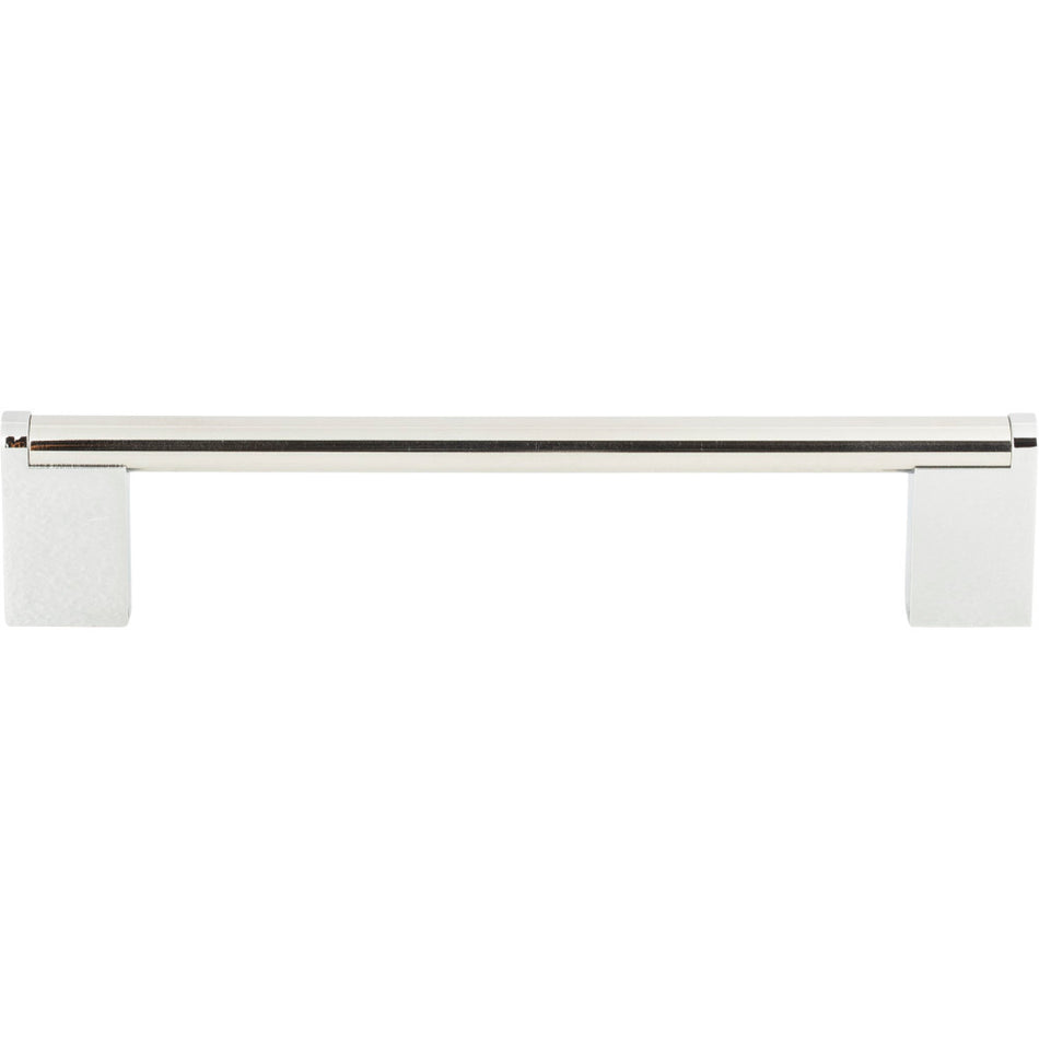 Atlas A858-PS: 6-5/16" cc Round 3-Point Cabinet Pull - Polished Stainless Steel