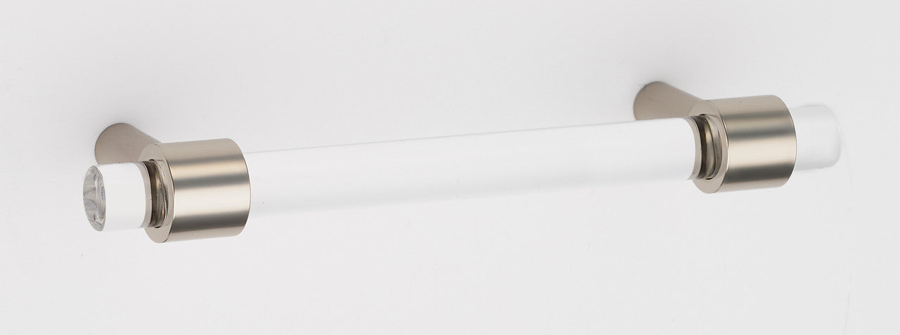 Alno A860-3-PN: 3" cc Acrylic Contemporary Cabinet Pull - Polished Nickel