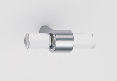 Alno A860-45-PC: 1-3/4" Acrylic Contemporary Cabinet Knob - Polished Chrome