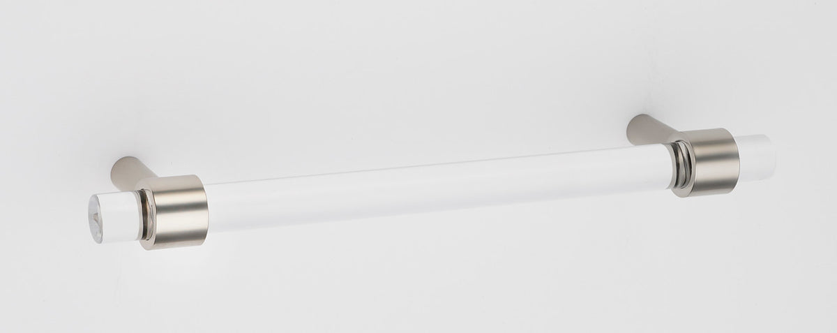 Alno A860-6-PN: 6" cc Acrylic Contemporary Cabinet Pull - Polished Nickel