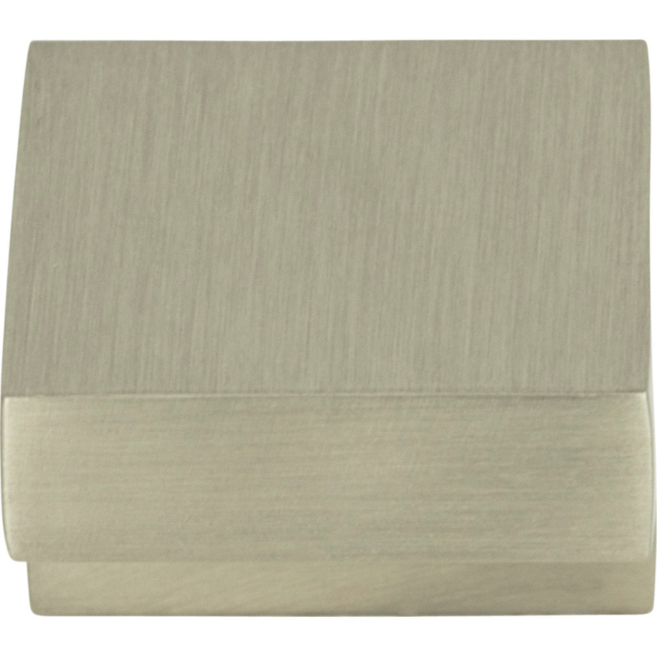 Atlas A865-BN: 5/8" cc Successi Square Cabinet Knob - Brushed Nickel
