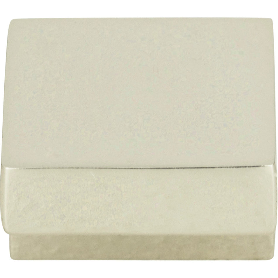 Atlas A865-PN: 5/8" cc Successi Square Cabinet Knob - Polished Nickel
