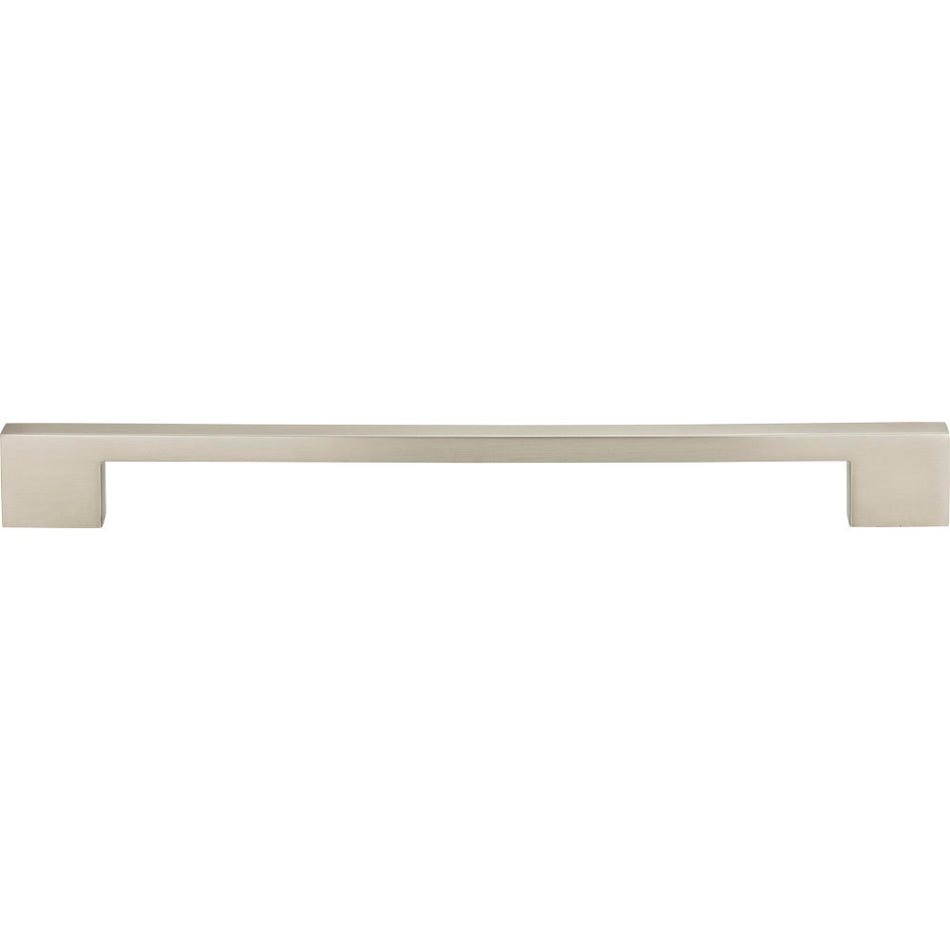 Atlas A866-BN: 11-5/16" cc Thin Square Cabinet Pull - Brushed Nickel