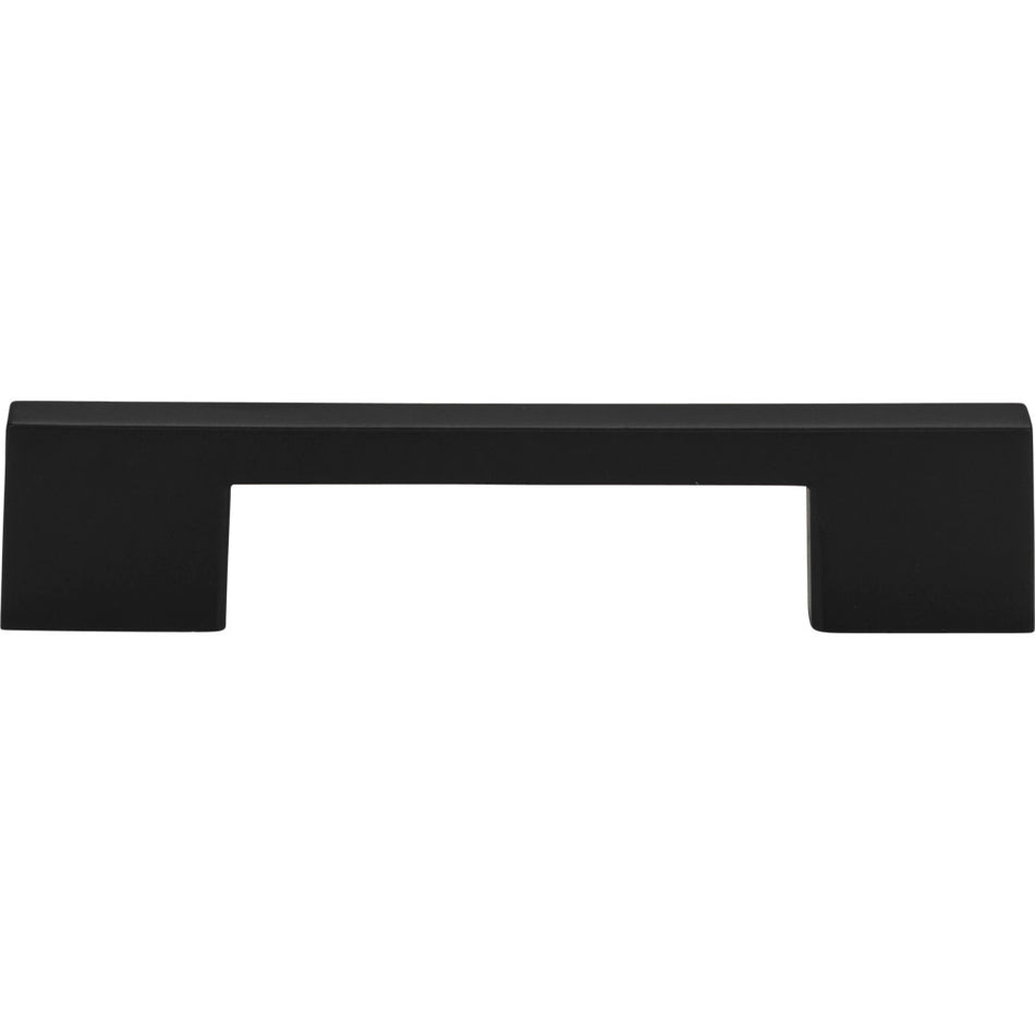 Atlas A867-BL: 5-1/16" cc Thin Square Cabinet Pull - Matte Black