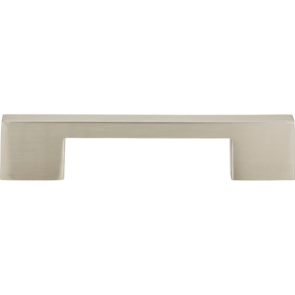 Atlas A867-BN: 5-1/16" cc Thin Square Cabinet Pull - Brushed Nickel