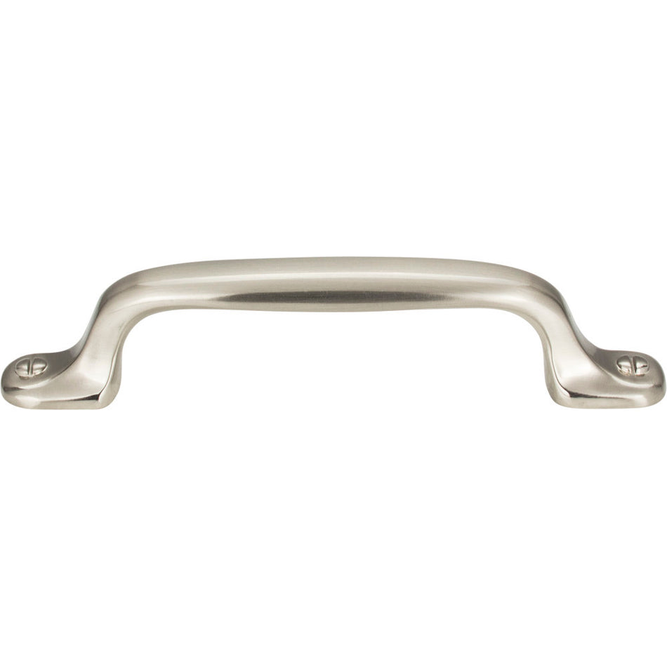 Atlas A868-BN: 3-3/4" cc Ergo Cabinet Pull - Brushed Nickel