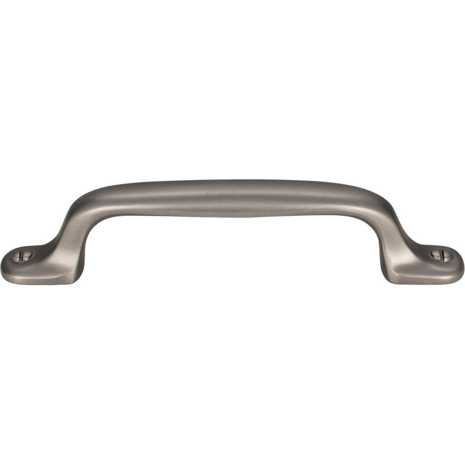 Atlas A868-SL: 3-3/4" cc Ergo Cabinet Pull - Slate