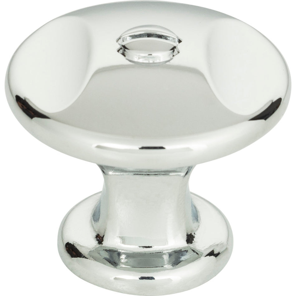 Atlas A869-CH: 1-3/8" Ergo Cabinet Knob - Polished Chrome