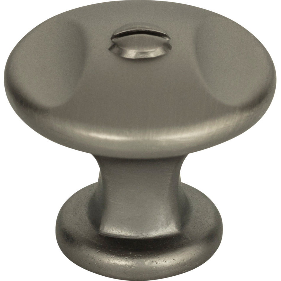 Atlas A869-SL: 1-1/4" Ergo Cabinet Knob - Slate