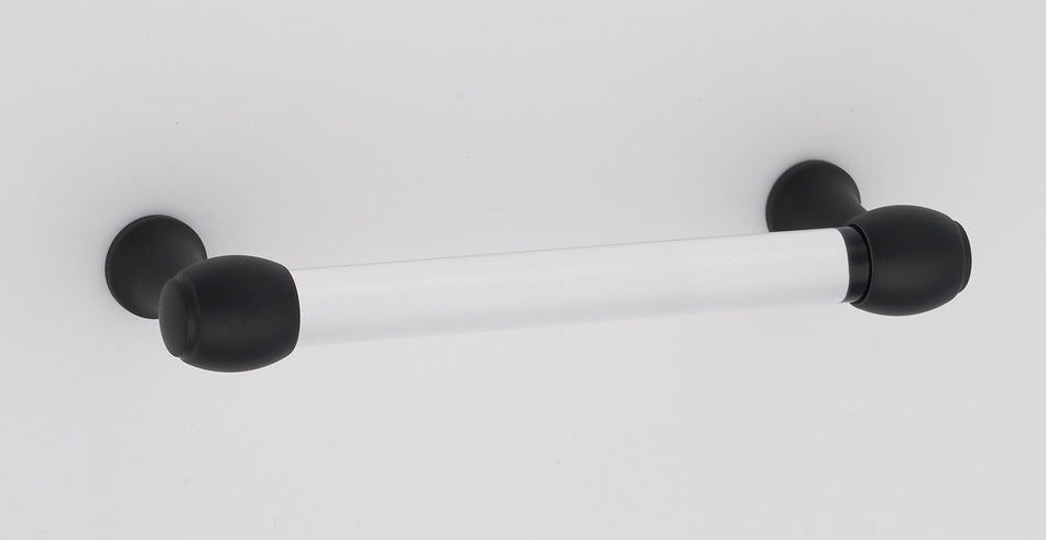 Alno A870-3-MB: 3" cc Acrylic Royale Cabinet Pull - Matte Black