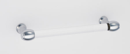 Alno A870-8-PC: 8" cc Acrylic Royale Cabinet Pull - Polished Chrome