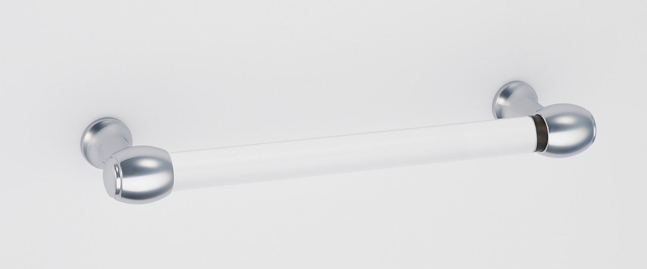 Alno A870-8-PC: 8" cc Acrylic Royale Cabinet Pull - Polished Chrome