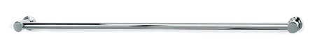 Alno A8720-30-PB/NL: 30" cc Infinity Towel Bar - Unlacquered Brass