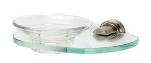 Alno A8730-SN: Infinity Soap Holder w/Dish - Satin Nickel