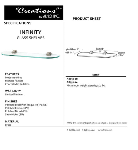 Specificaton Sheet