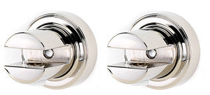 Alno A8750-PN: Infinity Shelf Mounting Brackets (pair) - Polished Nickel