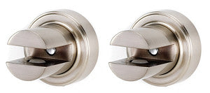 Alno A8750-SN: Infinity Shelf Mounting Brackets (pair) - Satin Nickel