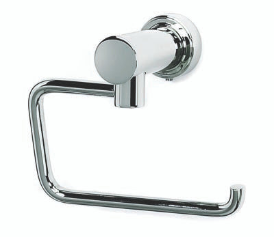 Alno A8766-PB/NL: Infinity Single Post Tissue Holder - Unlacquered Brass