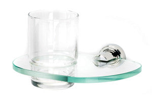 Alno A8770-PB/NL: Infinity Tumbler Holder - Unlacquered Brass