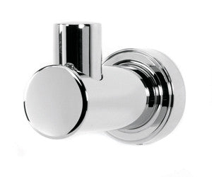 Alno A8775-PB/NL: Infinity Robe Hook - Unlacquered Brass