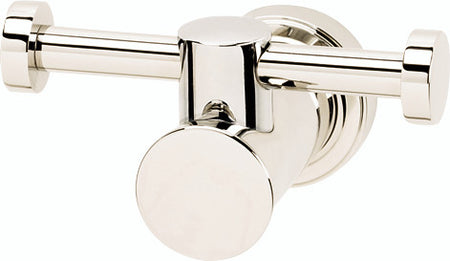 Alno A8786-PN: Infinity Double Robe Hook - Polished Nickel