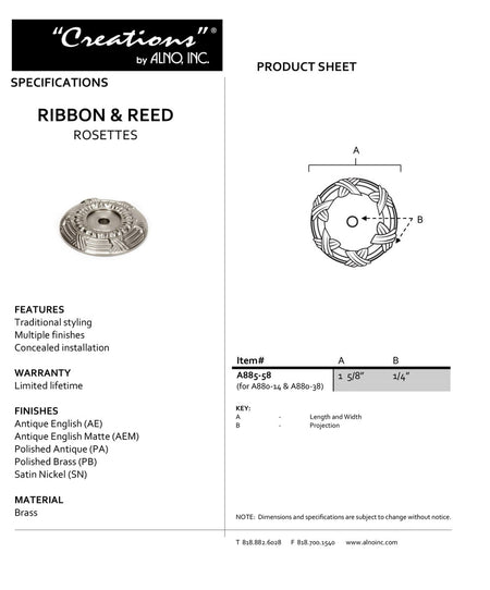 Specificaton Sheet