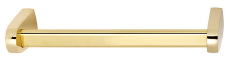 Alno A8920-12-PB: 12" cc Euro Towel Bar - Polished Brass