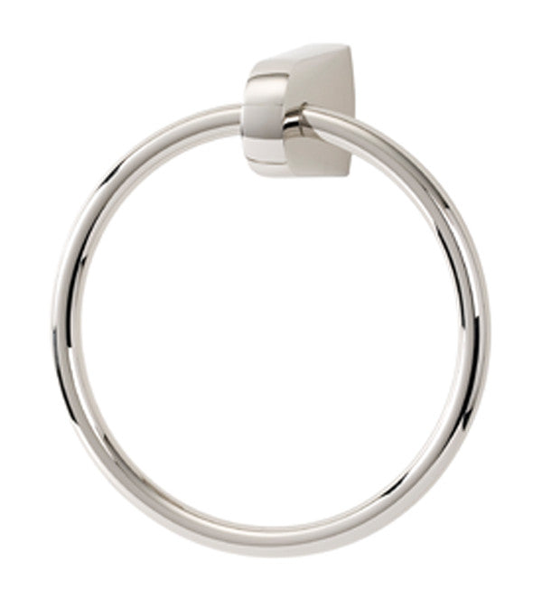 Alno A8940-PN: Euro Towel Ring - Polished Nickel