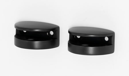 Alno A8950-BRZ: Euro Shelf Mounting Brackets (pair) - Bronze