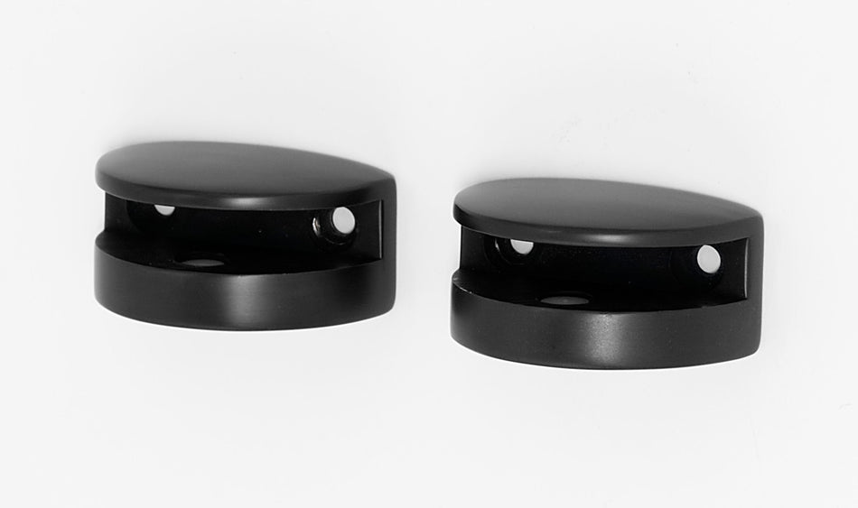 Alno A8950-BRZ: Euro Shelf Mounting Brackets (pair) - Bronze